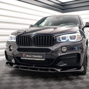 Maxton Design Передний сплиттер V.3 BMW X6 M-Pack F16