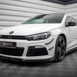 Maxton Design Передний сплиттер V.3 + закрылки Volkswagen Scirocco R Mk3