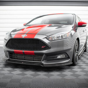 Maxton Design Передний сплиттер V.3 для Ford Focus ST Mk3 (рестайлинг)