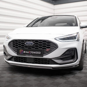 Maxton Design Передний сплиттер V.3 для Ford Focus ST / ST-Line Mk4 (рестайлинг)