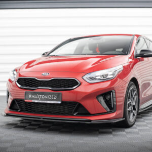 Maxton Design Передний сплиттер V.3 для Kia Ceed GT / GT-Line Mk3 / Proceed Mk1