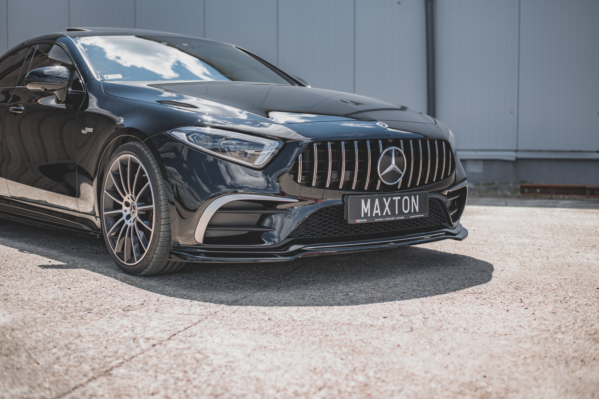 Maxton Design Передний сплиттер V.3 Mercedes-Benz CLS AMG-Line C257 — изображение 5