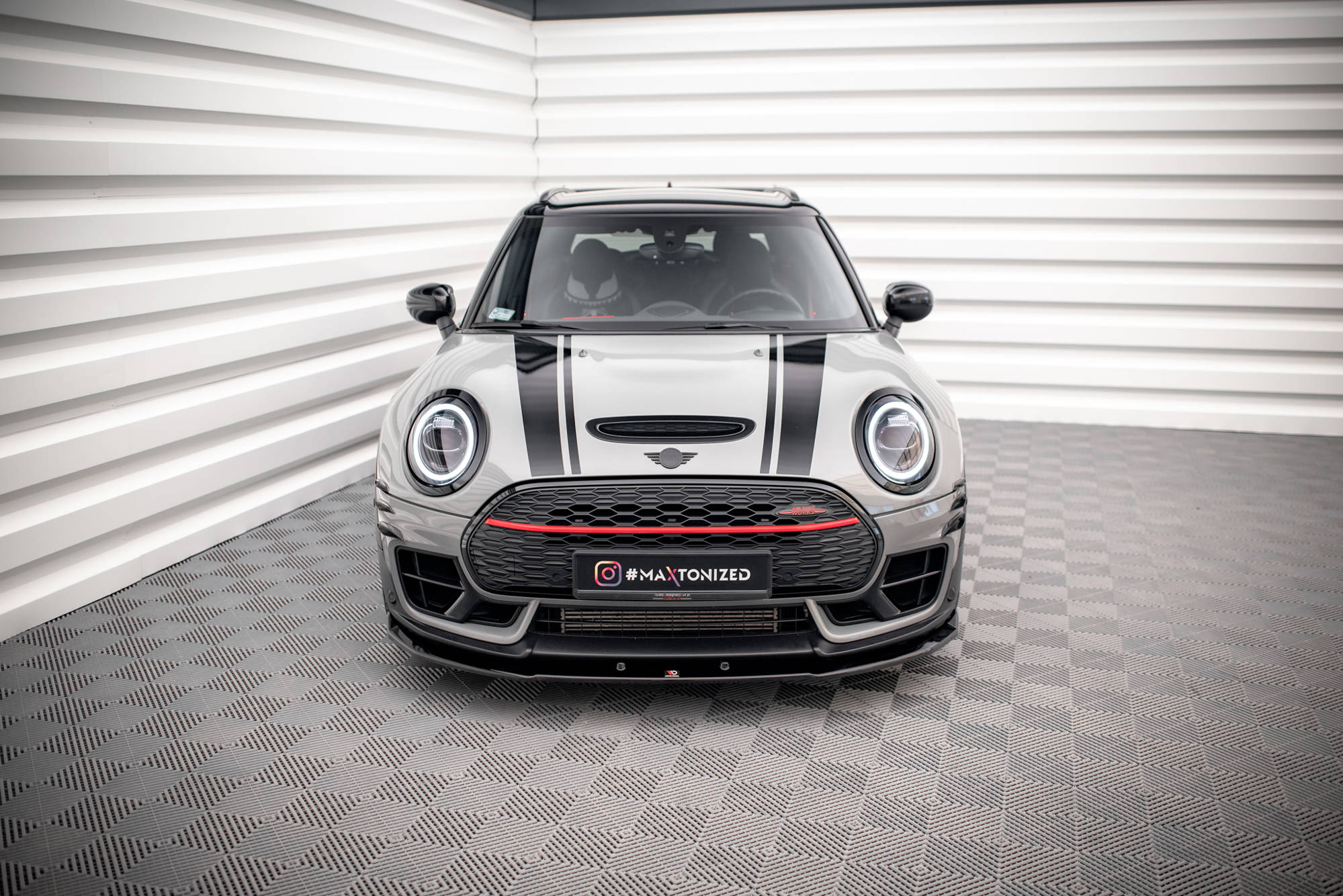 Maxton Design Передний сплиттер V.3 Mini Cooper Clubman John Cooper Works F54 Facelift — изображение 2