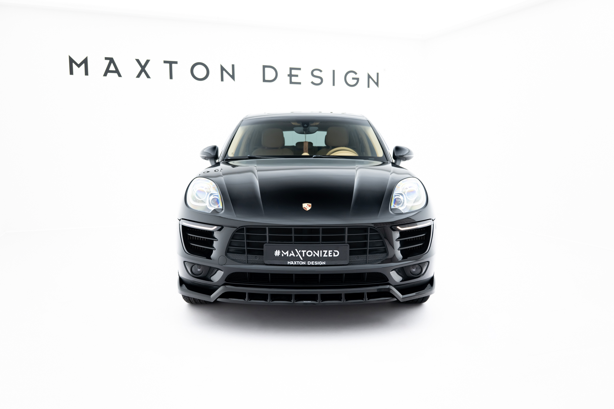 Maxton Design Передний сплиттер V.3 для Porsche Macan Mk1 — изображение 3