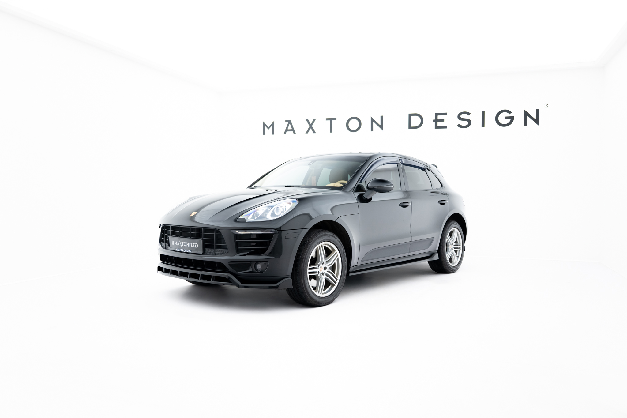 Maxton Design Передний сплиттер V.3 для Porsche Macan Mk1 — изображение 5