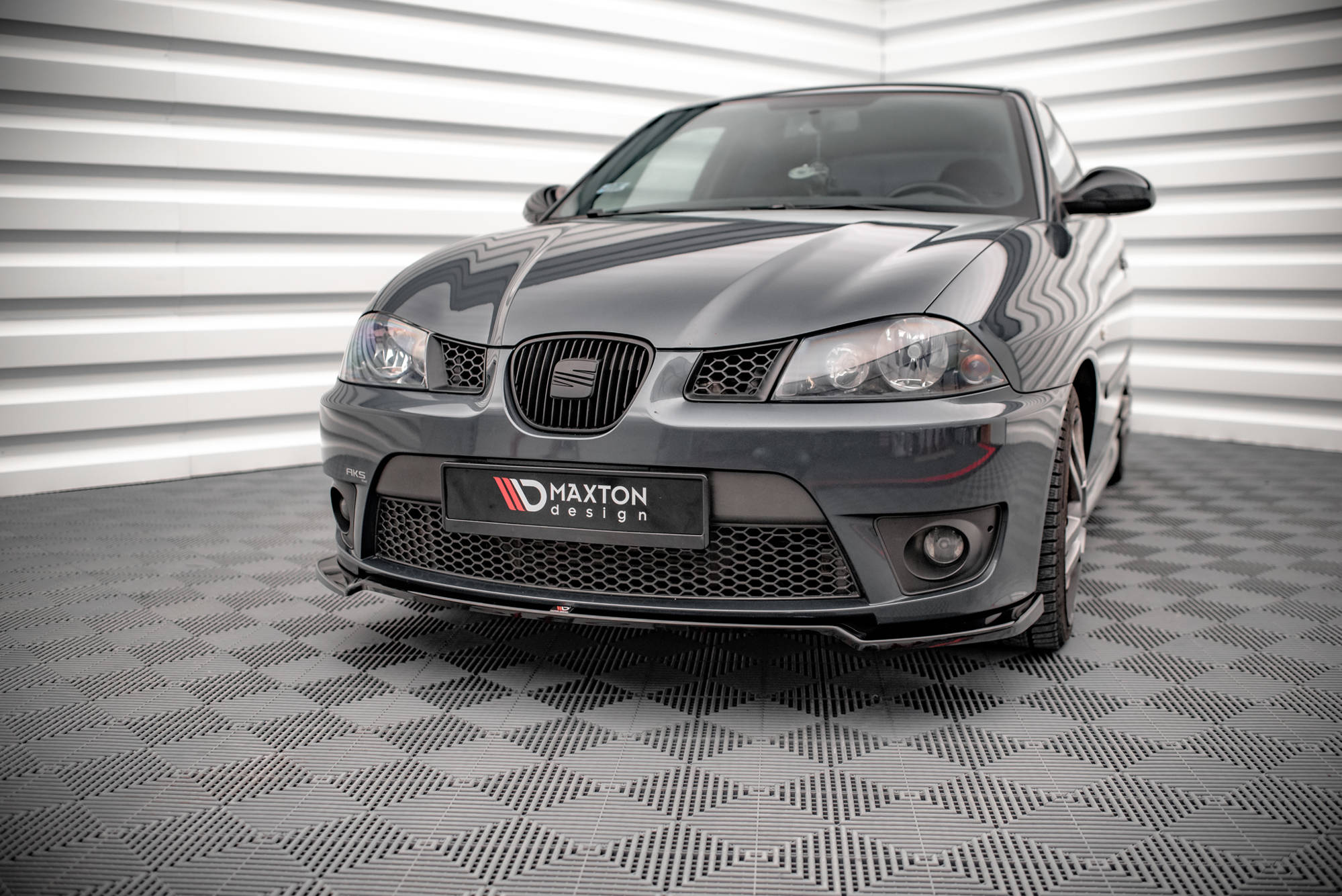 Maxton Design Передний сплиттер V.3 Seat Ibiza Cupra Mk3