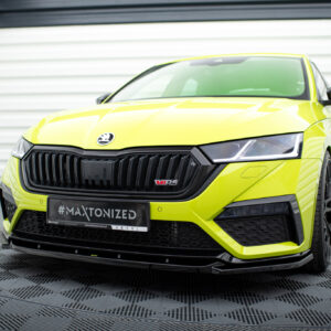 Maxton Design Передний сплиттер V.3 Skoda Octavia RS Mk4