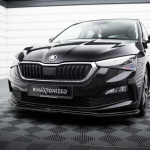 Maxton Design Передний сплиттер V.3 Skoda Scala