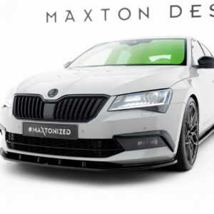 Maxton Design Передний сплиттер V.3 Skoda Superb Liftback / Combi Mk3