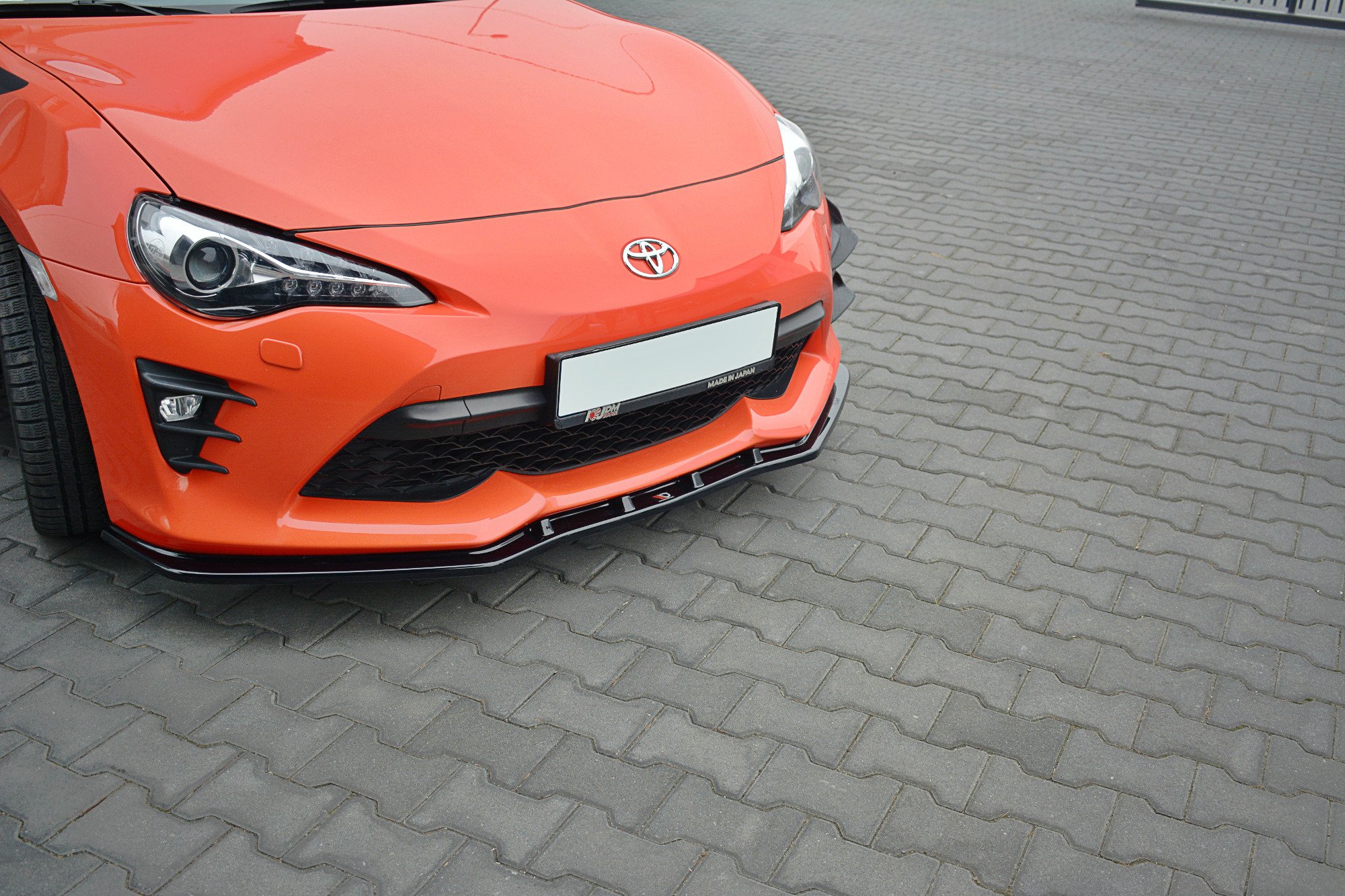 Maxton Design Передний сплиттер V.3 для Toyota GT86 (рестайлинг)