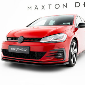 Maxton Design Передний сплиттер V.3 для Volkswagen Golf GTI / GTD Mk7 (рестайлинг)