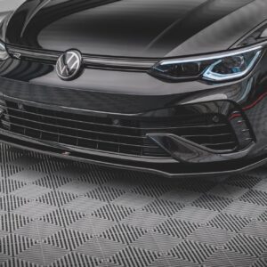 Maxton Design Передний сплиттер V.3 для Volkswagen Golf R хэтчбек / вариант Mk8