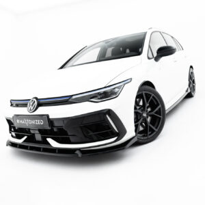 Maxton Design Передний сплиттер V.3 для Volkswagen Golf R Variant Mk8 Facelift