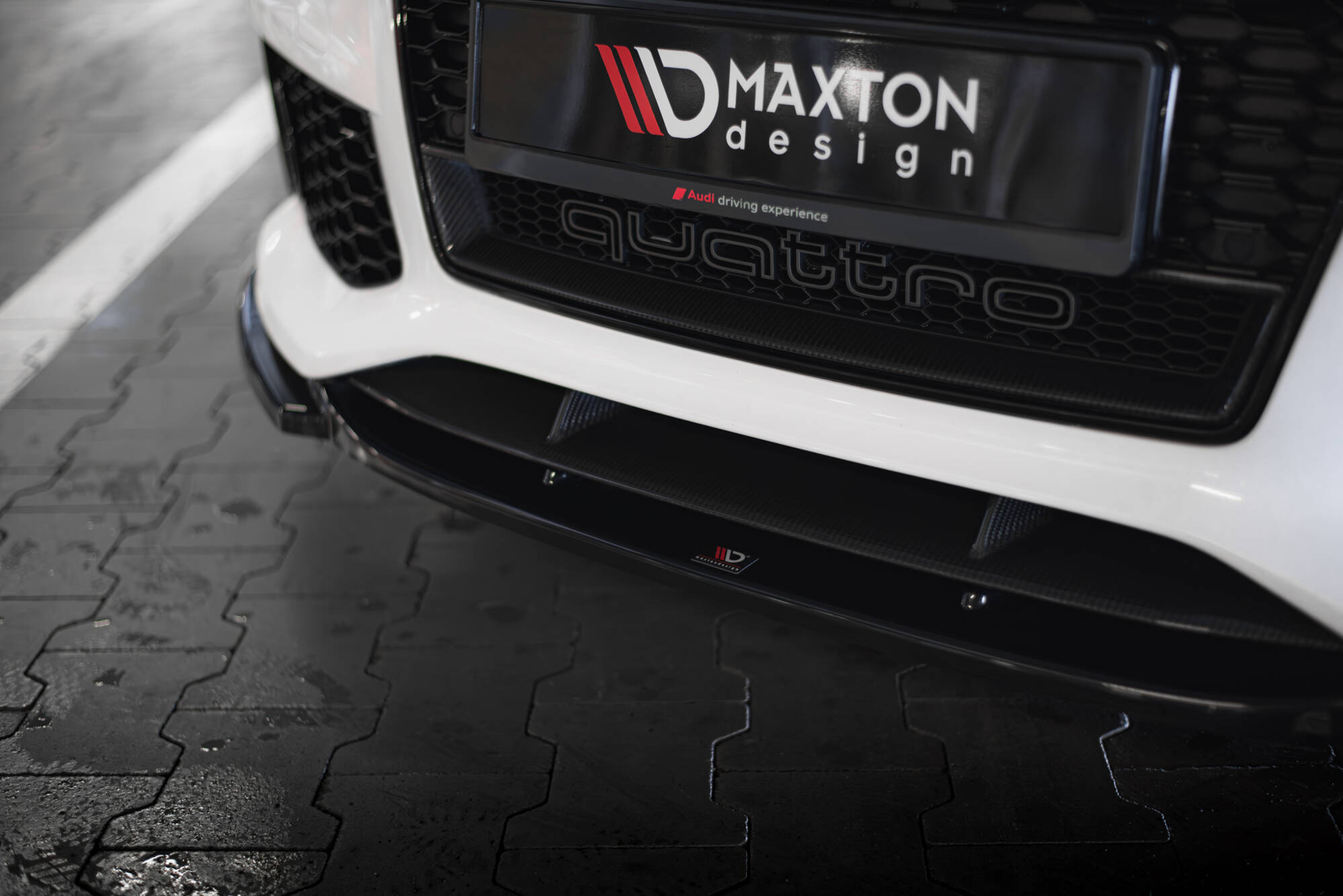 Maxton Design Передний сплиттер V.4 Audi RS7 C7 — изображение 4