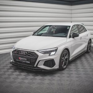 Maxton Design Передний сплиттер V.4 для Audi S3 / A3 S-Line 8Y