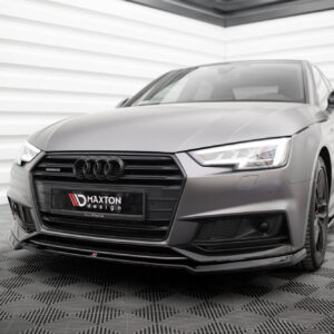 Maxton Design Передний сплиттер V.4 Audi S4 / A4 S-Line B9