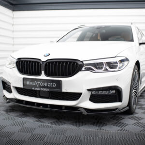 Maxton Design Передний сплиттер V.4 BMW 5 M-Pack / M550d / M550i G30/ G31 M-Pack