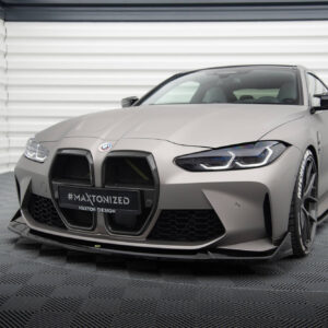 Maxton Design Передний сплиттер V.4 CSL Look для BMW M4 G82 / G82 после рестайлинга