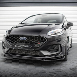 Maxton Design Передний сплиттер V.4 для Ford Fiesta ST / ST-line Mk8 (рестайлинг)
