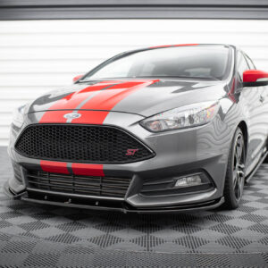 Maxton Design Передний сплиттер V.4 для Ford Focus ST Mk3 (рестайлинг)