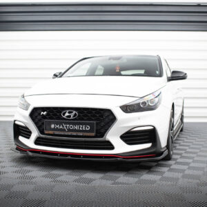 Maxton Design Передний сплиттер V.4 для Hyundai I30 N Mk3 хэтчбек/фастбэк