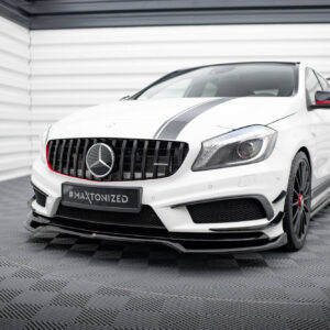 Maxton Design Передний сплиттер V.4 Mercedes-Benz A45 AMG W176