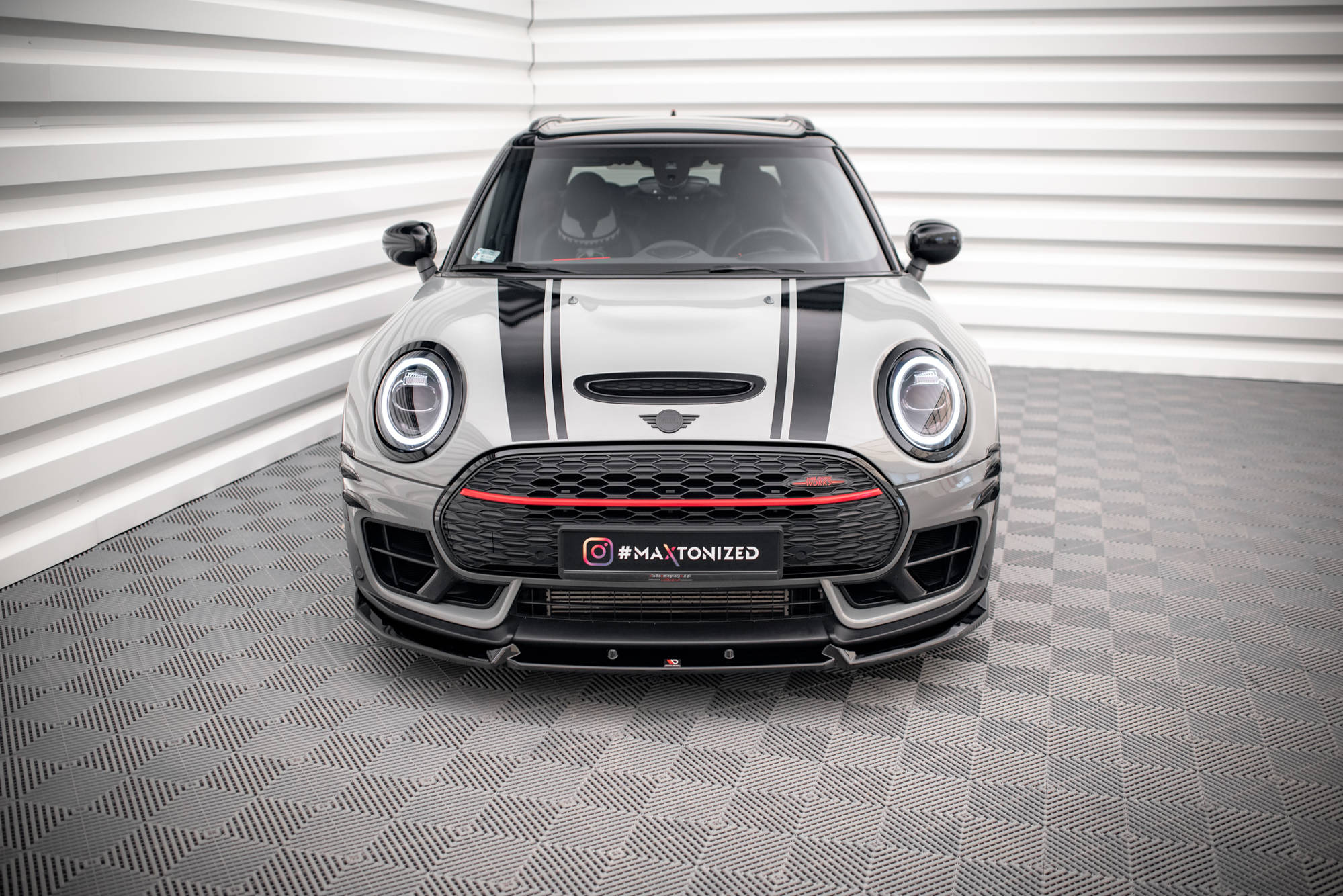 Maxton Design Передний сплиттер V.4 Mini Cooper Clubman John Cooper Works F54 Facelift — изображение 2