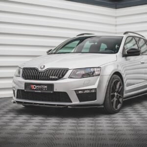 Maxton Design Передний сплиттер V.4 Skoda Octavia RS Mk3
