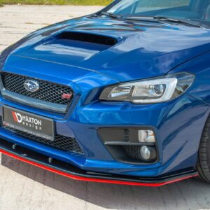 Maxton Design Передний сплиттер V.4 для Subaru WRX STI