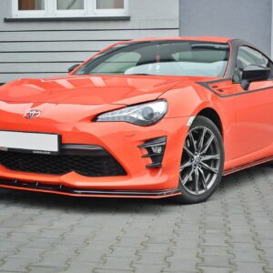 Maxton Design Передний сплиттер V4 для Toyota GT86 (рестайлинг)