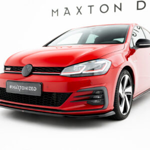 Maxton Design Передний сплиттер V.4 для Volkswagen Golf GTI / GTD Mk7 (рестайлинг)