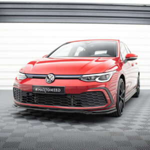 Maxton Design Передний сплиттер V.4 для Volkswagen Golf GTI / GTE / GTD / R-Line Mk8