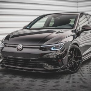 Maxton Design Передний сплиттер V.4 для Volkswagen Golf R хэтчбек / вариант Mk8