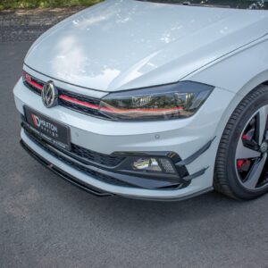 Maxton Design Передний сплиттер V.4 для Volkswagen Polo GTI / R-line Mk6