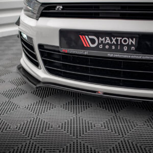 Maxton Design Передний сплиттер V.4 Volkswagen Scirocco R Mk3