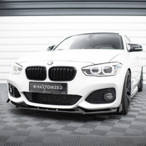 Maxton Design Передний сплиттер V.5 + закрылки BMW 1 M-Pack / M140i F20 Facelift
