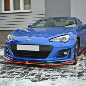 Maxton Design Передний сплиттер V.5 Subaru BRZ Mk1 рестайлинг