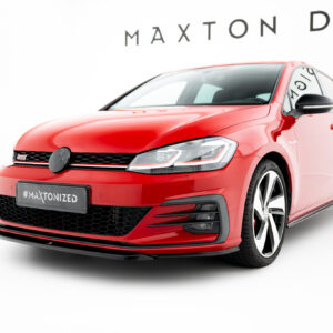 Maxton Design Передний сплиттер V.5 для Volkswagen Golf GTI / GTD Mk7 (рестайлинг)