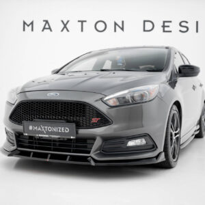Maxton Design Передний сплиттер V.6 для Ford Focus ST Mk3 Facelift