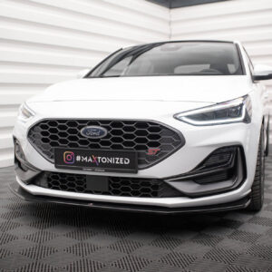 Maxton Design Передний сплиттер V.6 Ford Focus ST / ST-Line Mk4 рестайлинг