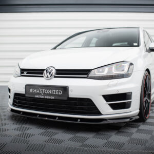 Maxton Design Передний сплиттер V.6 для Volkswagen Golf R / R-Line Mk7