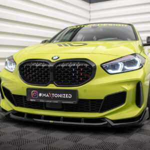 Maxton Design Передний сплиттер V.7 для BMW 1 M-Pack / M135i / 128ti F40
