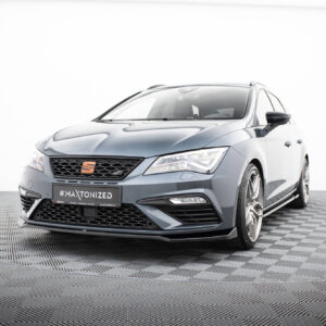 Maxton Design Передний сплиттер V.7 для Seat Leon Cupra / FR Mk3 FL