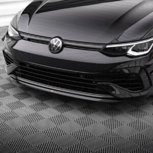 Maxton Design Передний сплиттер V.7 Volkswagen Golf R Хэтчбек / Вариант Mk8
