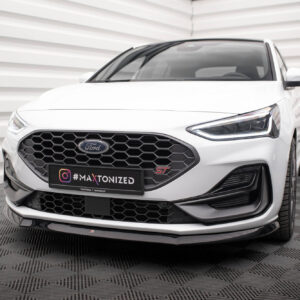 Maxton Design Передний сплиттер V.8 Ford Focus ST / ST-Line Mk4 рестайлинг