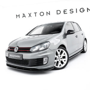 Maxton Design Передний сплиттер VER.2 VW Golf VI (для Golf GTI 35-го поколения)