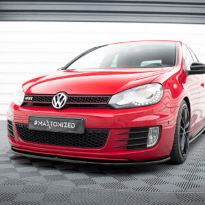 Maxton Design ПЕРЕДНИЙ РАЗДЕЛИТЕЛЬ VER.2 VW GOLF VI GTI