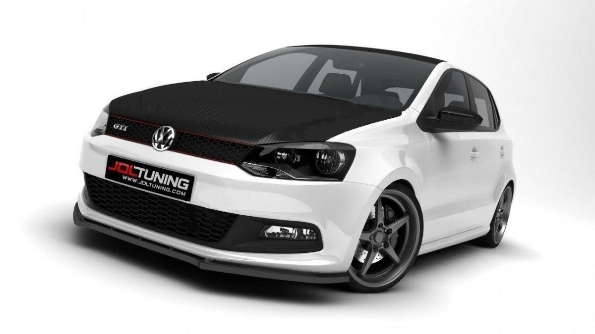 Maxton Design Передний сплиттер Volkswagen Polo GTI Mk5