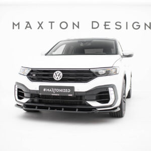 Maxton Design Передний сплиттер Volkswagen T-Roc R Mk1