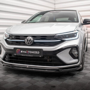 Maxton Design Передний сплиттер Volkswagen Taigo R-Line Mk1